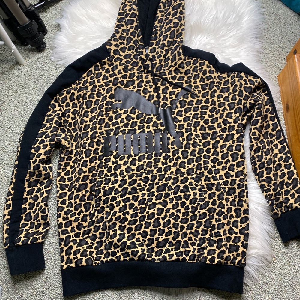 Cheetah Print Puma Hoodie